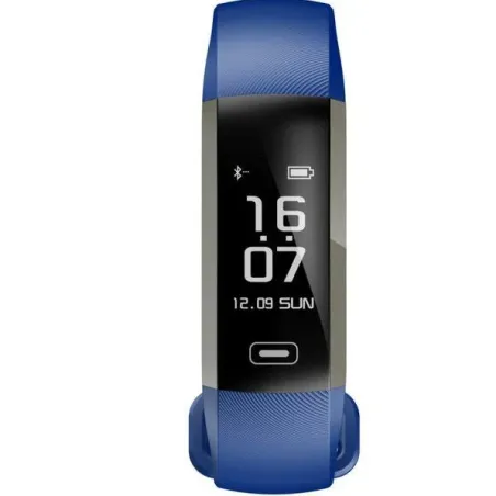 Opaska Sportowa Smartband Fitgo Fw11 Light Monitor Aktywności Oled Ip67 Niebieska