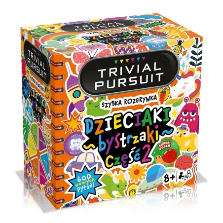 Trivial Pursuit Dzieciaki Bystrzaki 2 Gra Karciana 8+