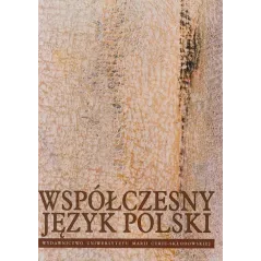 WSPÓŁCZESNY JĘZYK POLSKI