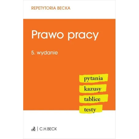 PRAWO PRACY. PYTANIA, KAZUSY, TABLICE, TESTY