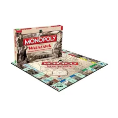 Monopoly Warszawa Dwudziestolecie Międzywojenne Gra Planszowa 8+