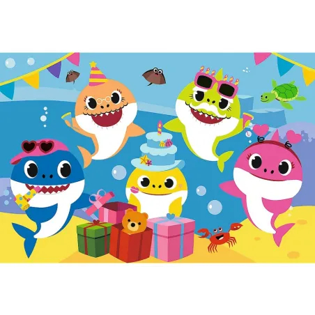 BABY SHARK PUZZLE MAXI 24 ELEMENTY TREFL 3+