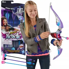 NERF REBELLE ZESTAW STRZAŁ 8+