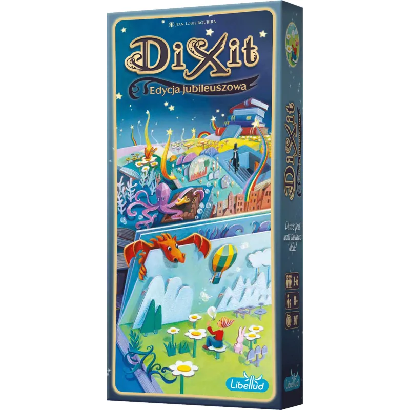 DIXIT 9 EDYCJA JUBILEUSZOWA GRA KARCIANA 8+