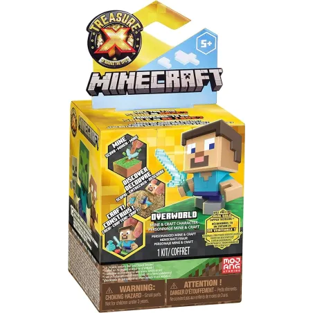 MINECRAFT FIGURKA OVERWORLD TREASURE 5+