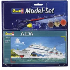 Statek Pasażerski Aida Model Do Sklejania 1:1200 8+