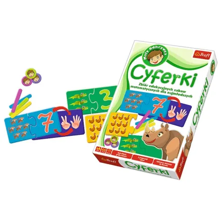 CYFERKI GRA EDUKACYJNA TREFL 3+