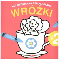 KOLOROWANKA Z NAKLEJKAMI WRÓŻKI 
