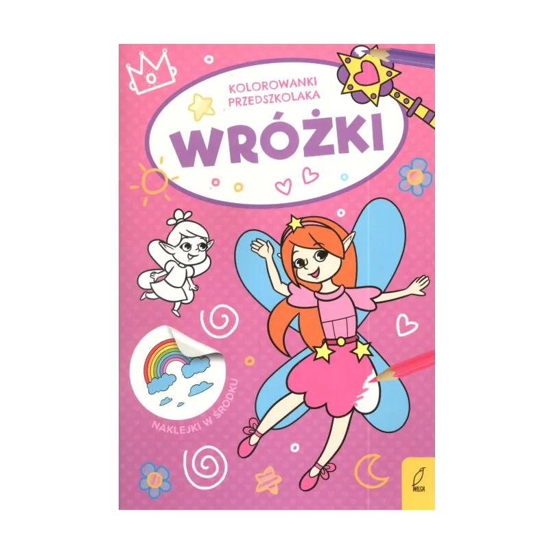 KOLOROWANKI PRZEDSZKOLAKA WRÓŻKI 