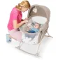 Łóżeczko Turystyczne Kołyska Bujeczek 3W1 Moskitiera Kinderkraft Lovi 0-9 Kg