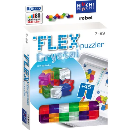 FLEX PUZZLER CRYSTAL GRA LOGICZNA 7+