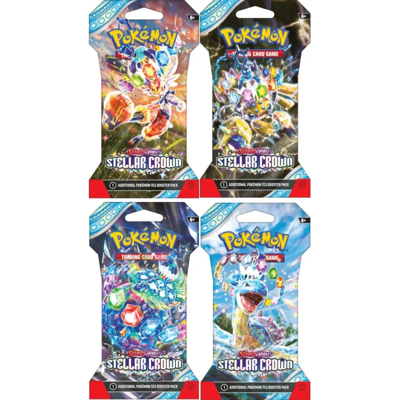KARTY POKEMON TCG SCARLET & VIOLET STELLAR CROWN 6+