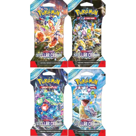 KARTY POKEMON TCG SCARLET & VIOLET STELLAR CROWN 6+