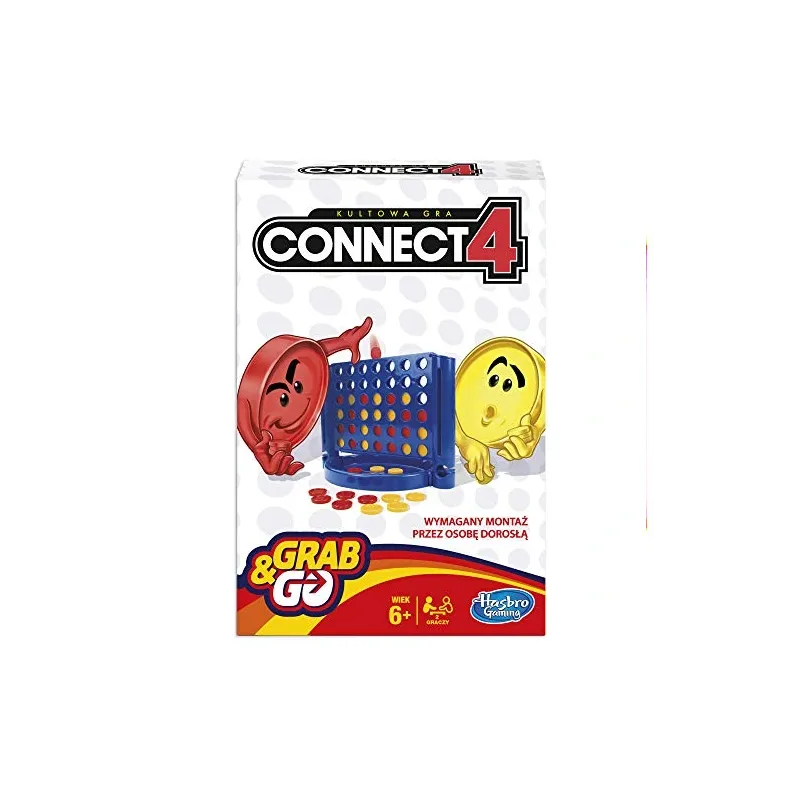 CONNECT 4 GRAB & GO GRA LOGICZNA 6+