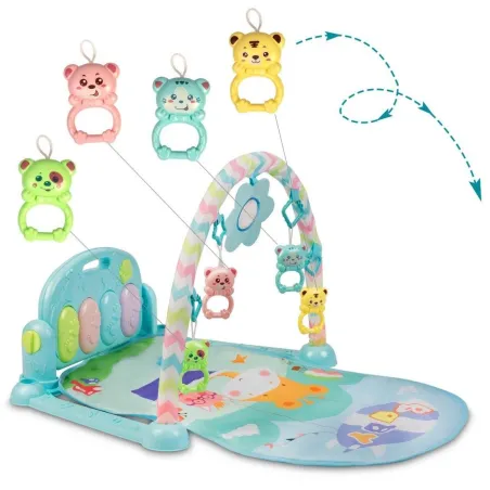 Interaktywna Mata Edukacyjne Z Pianinkiem Pałąk  5 Zabawek Ricokids 0M+