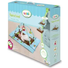 MATA EDUKACYJNA 2W1 LUDI SOWA KOJEC 120×90 CM 0+