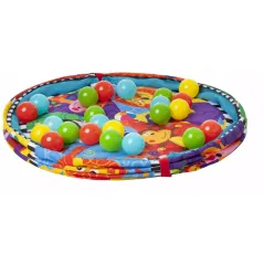 MATA EDUKACYJNA BASEN Z PIŁECZKAMI PLAYGRO 70×70 CM 0M+