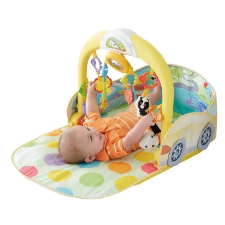 Edukacyjna Mata Gimnastyczna 3W1 Fisher-Price Wesoły Samochodzik 0M+
