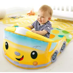 EDUKACYJNA MATA GIMNASTYCZNA 3W1 FISHER-PRICE WESOŁY SAMOCHODZIK 0M+