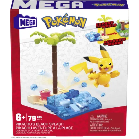 Klocki Pokemon Pikachu Na Plaży 79 Elementów 6+ Ii Gatunek
