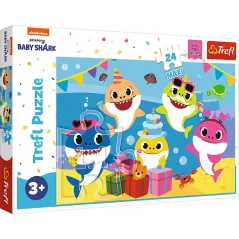 Baby Shark Puzzle Maxi 24 Elementy Trefl 3+ Ii Gatunek