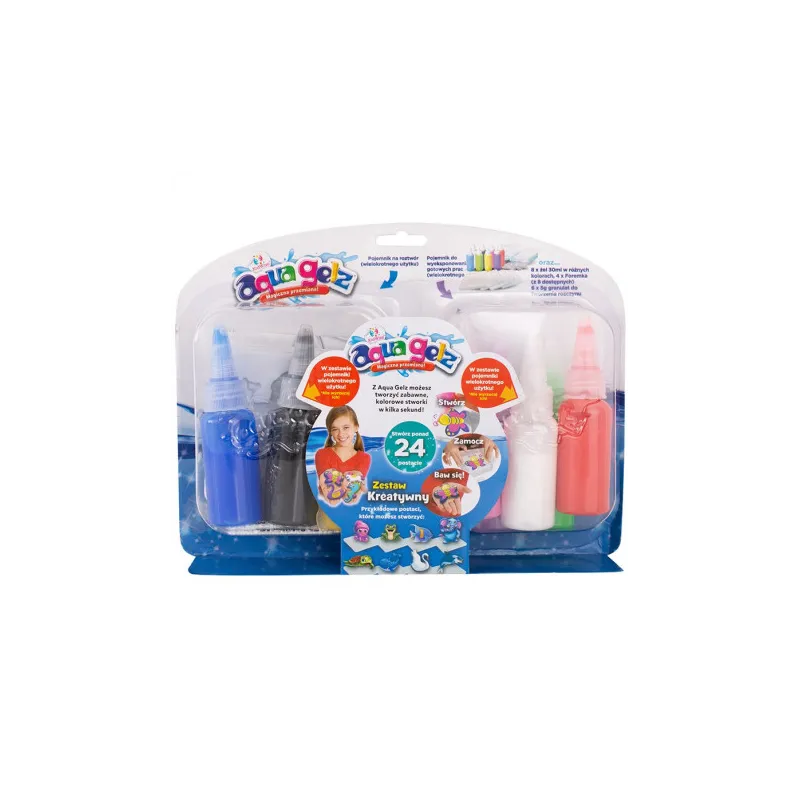 AQUA GELZ MAGICZNA PRZEMIANA ZESTAW KREATYWNY 3+