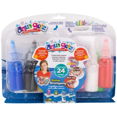 AQUA GELZ MAGICZNA PRZEMIANA ZESTAW KREATYWNY 3+