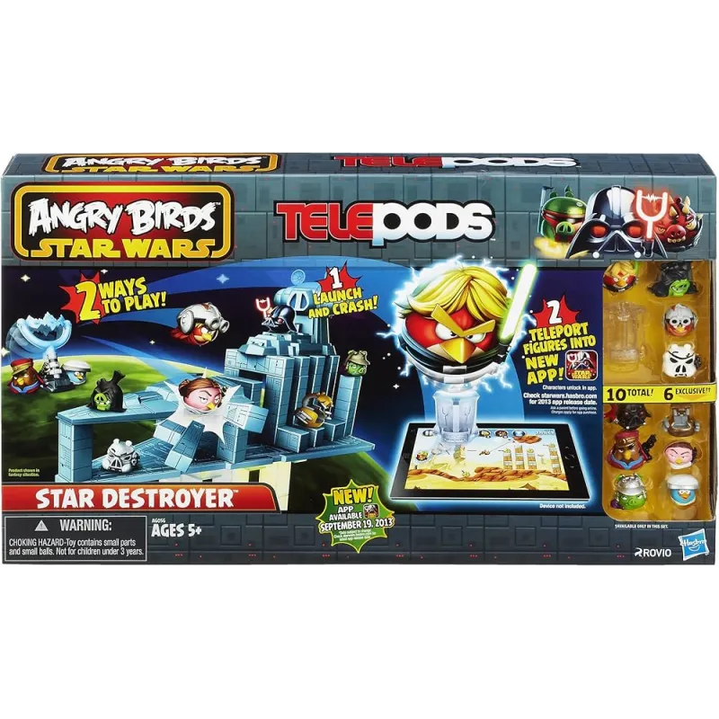 ANGRY BIRDS STAR WARS TELEPODS GRA ZRĘCZNOŚCIOWA 5+