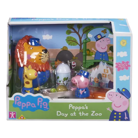 Świnka Peppa Dzień W Zoo 3 Figurki + Akcesoria 3+ Ii Gatunek