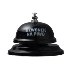DZWONEK NA PIWO BIURKOWY CZARNY