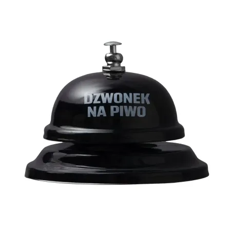 DZWONEK NA PIWO BIURKOWY CZARNY