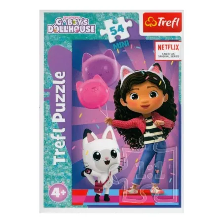 KOCI DOMEK GABI PUZZLE MINI 54 ELEMENTY TREFL 4+