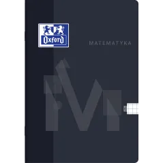 ZESZYT OXFORD MATEMATYKA 60 KARTEK W KRATKĘ Z MARGINESEM A4