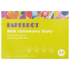BLOK TECHNICZNY BIAŁY 10 ARKUSZY A4