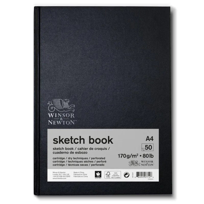 SZKICOWNIK 50 ARKUSZY WINSOR&NEWTON A4
