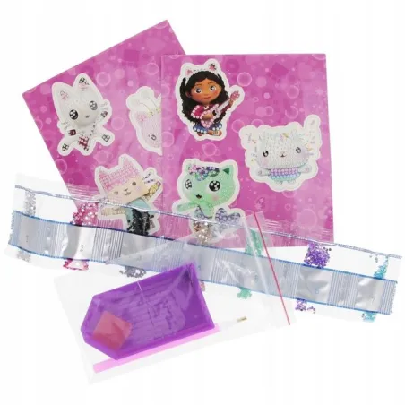 Mozaika Diamentowa Magnesy Na Lodówkę Koci Domek Gabi Starpak 5+