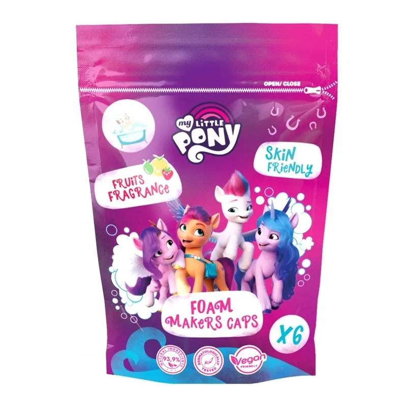 PIENIĄCE SIĘ POTWORY DO KĄPIELI MY LITTLE PONY HASBRO 3+