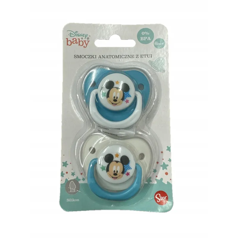 SMOCZKI ANATOMICZNE MYSZKA MICKEY 6M+  2SZT.