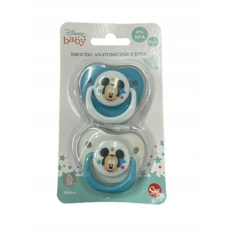 SMOCZKI ANATOMICZNE MYSZKA MICKEY 6M+  2SZT.