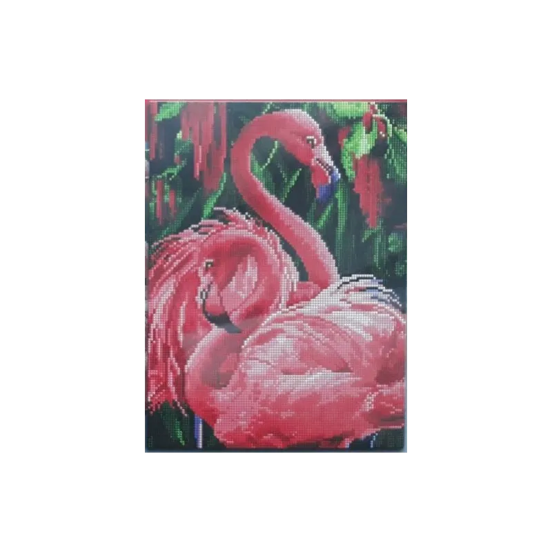 MOZAIKA DIAMENTOWA HAFT FLAMING 30 X 40 CM