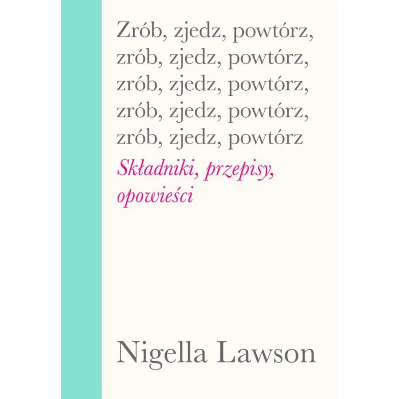 Zrób zjedz powtórz. Składniki przepisy opowieści Nigella Lawson