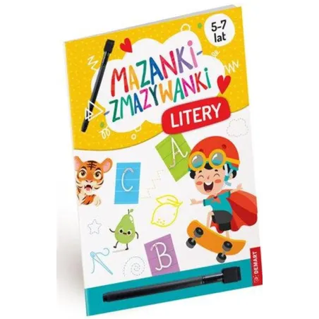 LITERY. MAZANKI-ZMAZYWANKI 5-7 LAT