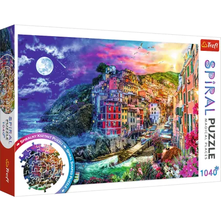 Magiczna Zatoka Puzzle Spiralne 1040 Elementów Trefl 10+ Magiczna Zatoka Puzzle Spiralne 1040 Elementów Trefl 10+