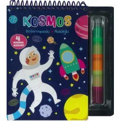 KOSMOS. KOLOROWANKI, NAKLEJKI