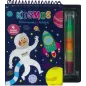 KOSMOS. KOLOROWANKI, NAKLEJKI