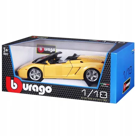 LAMBORGHINI GALLARDO SPYDER MODEL BBURAGO 3+