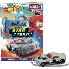 Hot Wheels. Atak Na Torze. Książka + Zabawka