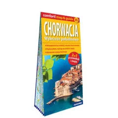 CHORWACJA WYBRZEŻE POŁUDNIOWE 2W1: PRZEWODNIK I MAPA