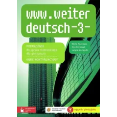 WWW.WEITER DEUTSCH-3. PODRĘCZNIK +CD. JĘZYK NIEMIECKI. Marta Kozubska - Wydawnictwo Szkolne PWN
