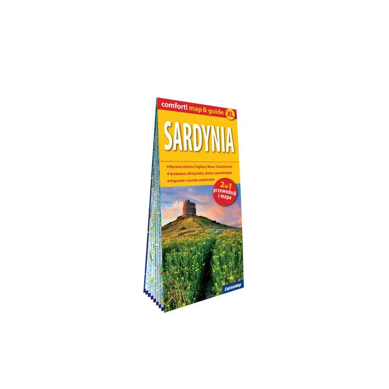 SARDYNIA 2W1: PRZEWODNIK I MAPA